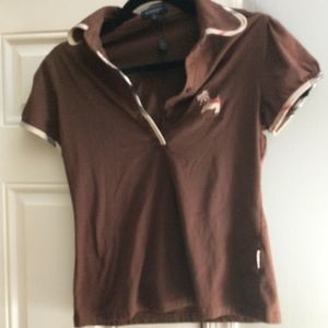 Juniors Burberry polo shirt